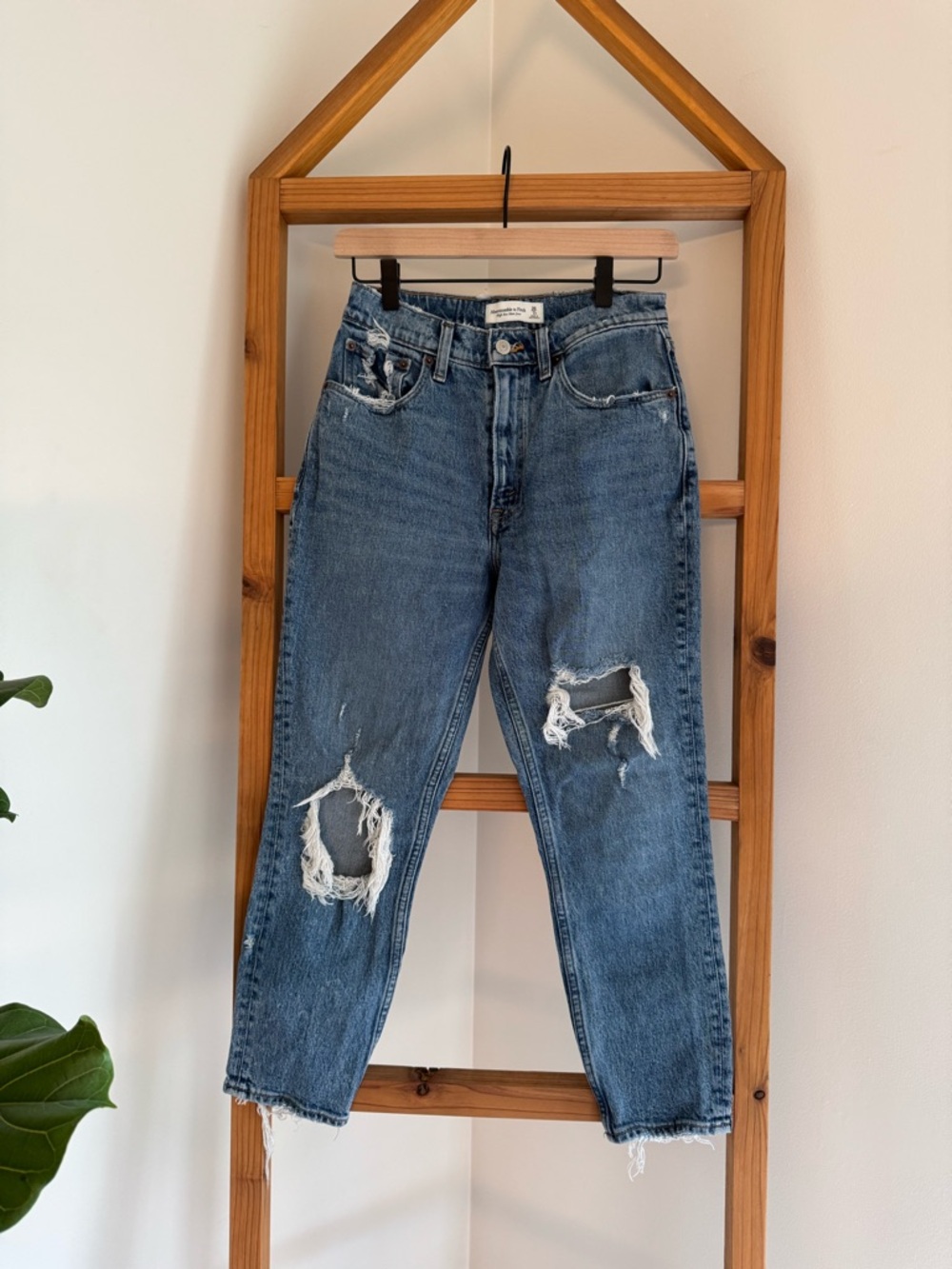 Abercrombie & Fitch High Rise Mom Jeans